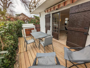 Charmant Studio Cabine avec Grande Terrasse et Proximité Plage à Arcachon - FR-1-420-125